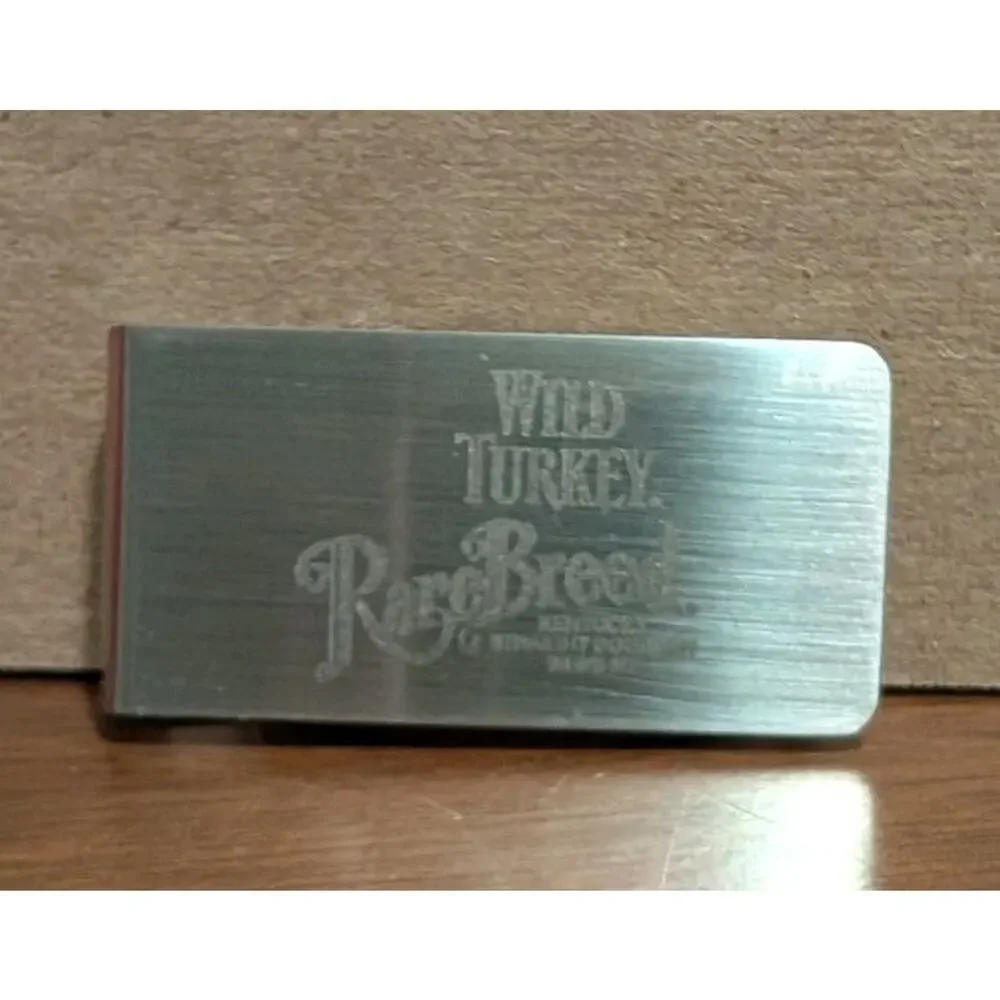 WILD TURKEY Rare Breed Zippo Money Clip NEW NIB